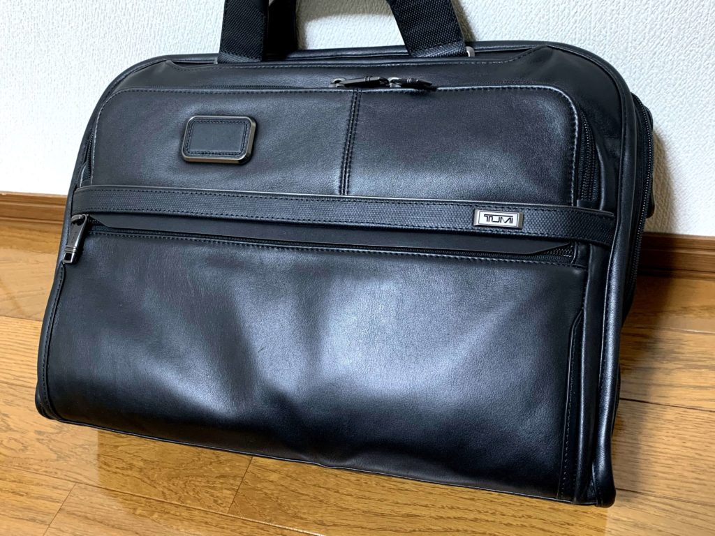 値下げしました)TUMI レザー ビジネスバッグ - ビジネスバッグ